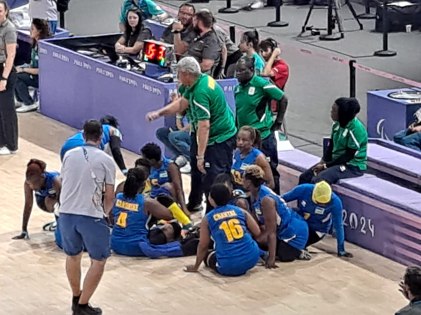 ISPC parasport volley assis equipe paralympique rwanda