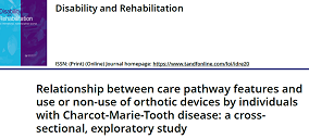 Publication scientifique ISPC appareillage Charcot-Marie-Tooth