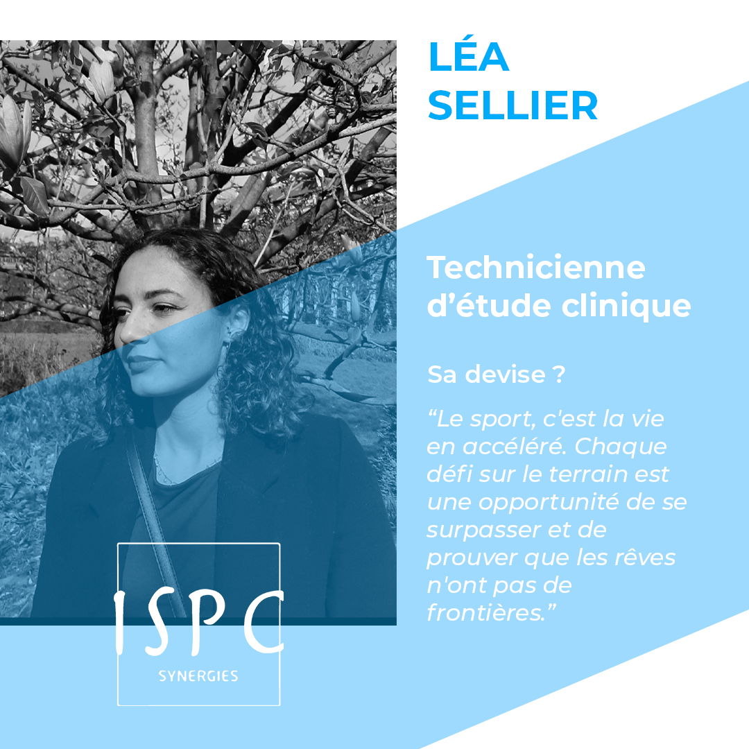 Léa SELLIER, technicienne d'étude clinique